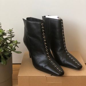 ZARA Ankle Boots with Studs (Size 8)